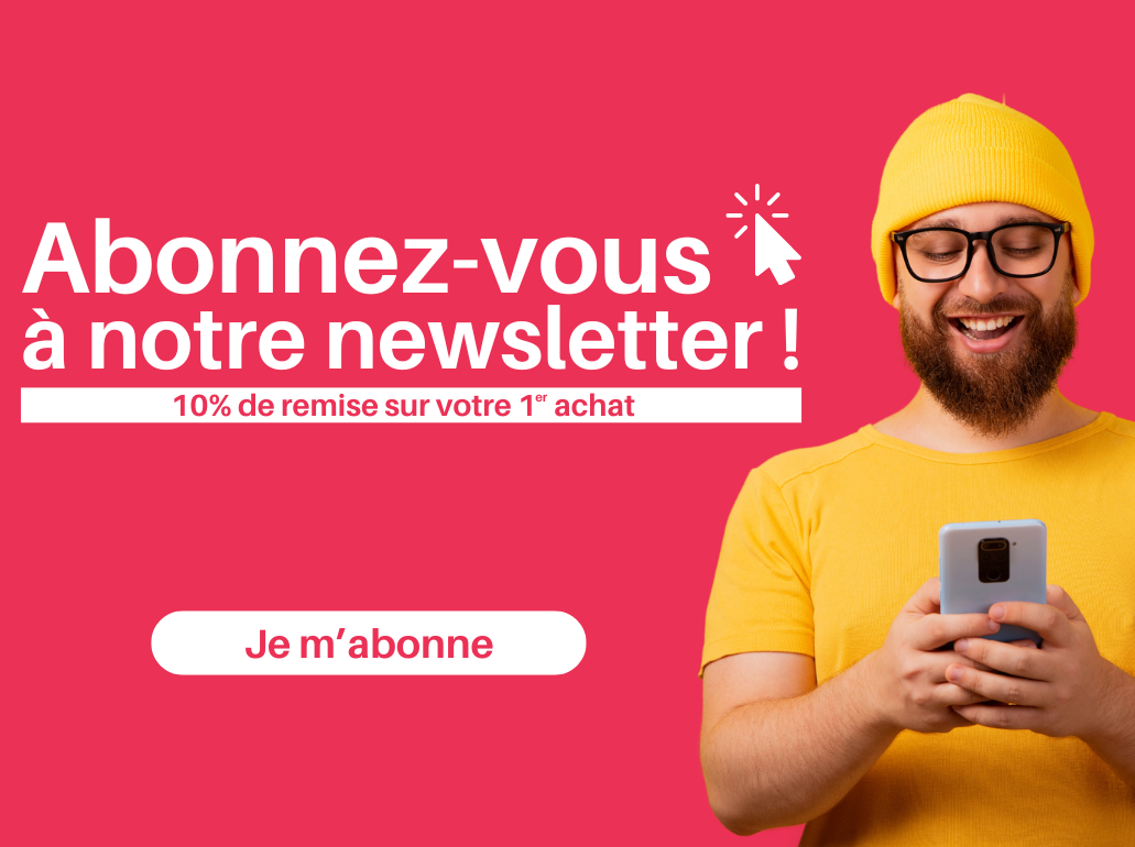 10% de remise sur votre 1er achat