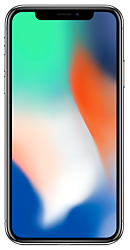 iPhone X argent 64 Go 