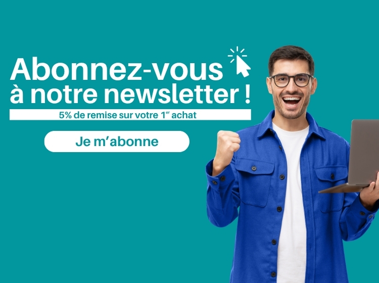 5% de remise sur votre 1er achat