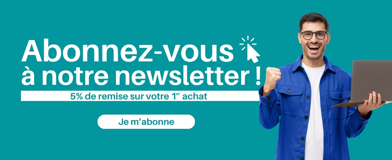 5% de remise sur votre 1er achat